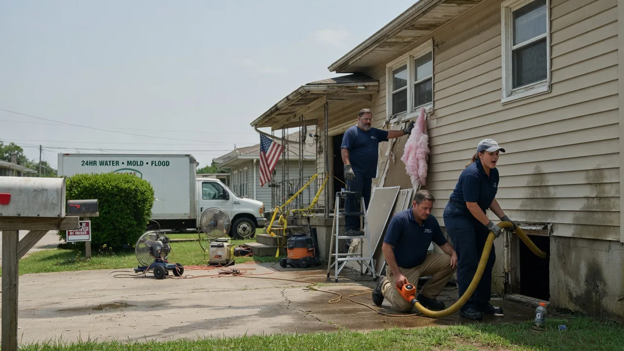 Water Damage Repair in Lenapah, OK near me